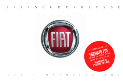 Libretto manuale istruzioni uso e manutenzione in PDF Fiat Scudo Ulysse 2022   - Immagine 1 di 3