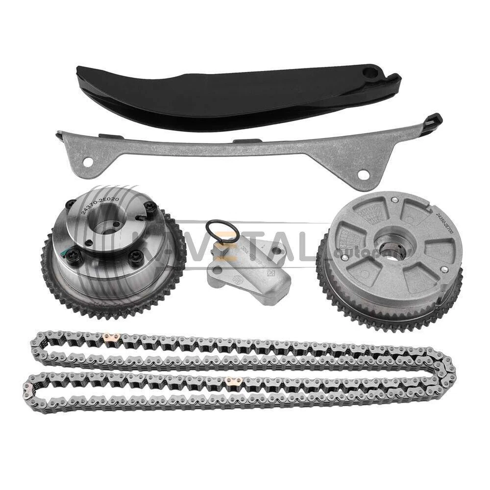 Kit de cadena de distribución G4NH y juego de engranajes VVT para Hyundai Elantra KIA Forte 2017-22 2,0 L Foto 1 de 4