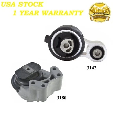 2PCS Front & Rear Motor Mount FIT Lincoln	MKS 2009-2012; MKX 2011-2015 3.7L - Image 1 of 4