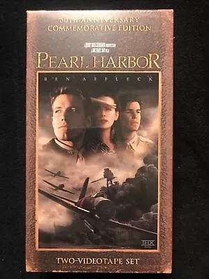 Pearl Harbor (VHS, 2001, 2-Tape Set) 60th Anniversary Edition, History, Action - Image 1 of 4