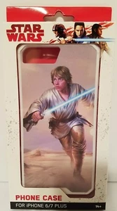 Star Wars Luke Skywalker Phone Case iPhone 6+ 7+ Disney Free Shipping - Picture 1 of 2