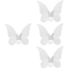  4 Pack White Yarn Snowflake Butterfly Wings Kids Roleplay Costume