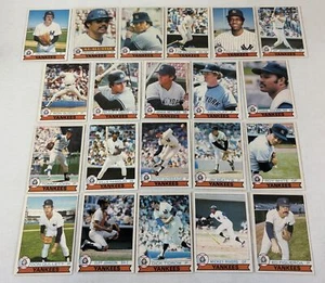 1979 OPC O-Pee-Chee baseball NY YANKEES NEAR FULL TEAM SET ~ 21/23 - Picture 1 of 2