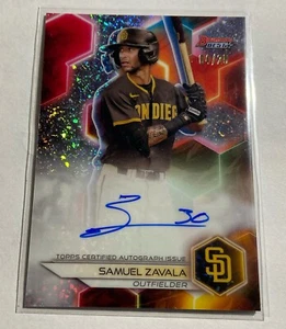 Samuel Zavala #'d /25 AUTO - 2023 Bowman's Best Autograph Mini-Diamond Refractor - Picture 1 of 2