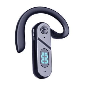 Wireless Bluetooth 5.2 Earpiece Trucker Headset Driving Noise Cancelling Earbuds - Picture 1 of 10