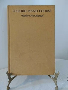 Oxford Piano Course Teacher's First Manual by Schelling, Haake, McConathy 1929 - Imagen 1 de 7