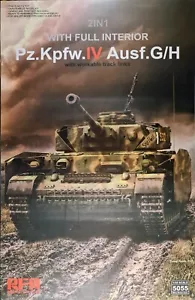 RFM5055 RYE Field MODEL Panzer IV Ausf.G/ H 2in1 with full interior Bausatz 1:35 - Bild 1 von 3