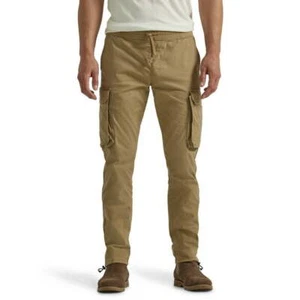 Wrangler® Men's Regular Fit Cargo Pant with Hidden Cell Phone Pocket sz 38x32 - Picture 1 of 1