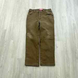 VINTAGE Y2K Coleman Fleece Lined Brown Pants Size 32x30 Mens 