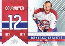 2008-09 Upper Deck Montreal Canadiens Centennial #281 Yvan Cournoyer