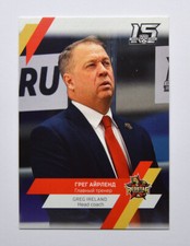 2022-23 Sereal KHL Premium Coaches #COA-P-022 Greg Ireland