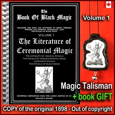 Antique Book Occultism Esoteric Manuscript Black Magic Ritual Manual Ceremonial - Image 1 of 4