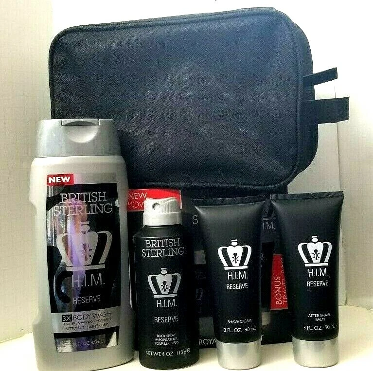 JUEGO DE REGALO EDICIÓN ESPECIAL GET THE ROYAL TREATMENT H.I.M RESERVE BRITÁNICO ESTERLINA Foto 1 de 3