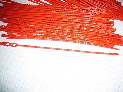 Schnellbinder Blitzbinder Kabelbinder wiederverwendbar 100 st 320mm lang  1 - Bild 1 von 2