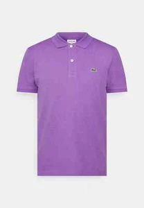 Polo Lacoste maglietta Classic Cotton L1212 manica corta viola nuovo originale - Imagen 1 de 5