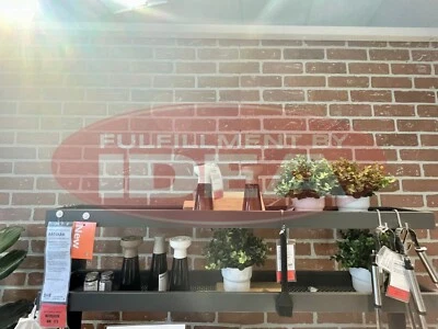 Brand New IKEA BATSKAR Outdoor Add-on Unit with Shelves Dark Gray 705.533.99 - Image 1 of 4