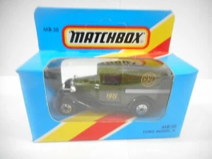 1981 MATCHBOX MB 38 BBC FORD MODEL A UNOPENED BOX - Picture 1 of 4