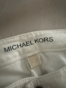 Michael Kors Women's Lightest White Skinny Jeans Pants Size 8 - Picture 1 of 9