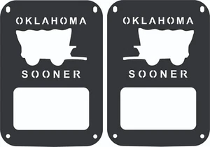 Tail Light Covers Oklahoma Compatible with Jeep Wrangler JK - Bild 1 von 5