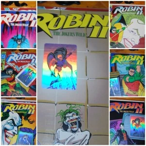 DC Comics - THE JOKER WILD x 7 + 2 Bonuses! 9 Books! - ROBIN II: - 1991 BATMAN - Picture 1 of 12