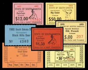 South Dakota Hunting Stamps — Group of 36 - Picture 1 of 8