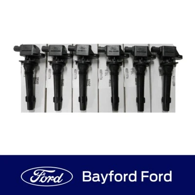 IGNITION COIL SET FG MK1 MK2 FGX 6 CYL NA & TURBO INC XR6 - 6 COILS GENUINE FORD - image 1 of 2