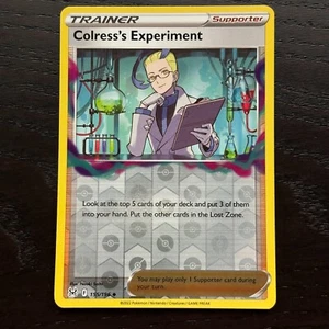 Colress's Experiment 155/196 Pokemon Lost Origin SWSH Reverse Holo Uncommon NM - Picture 1 of 2