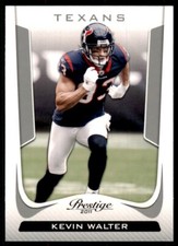 2011 Panini Prestige Kevin Walter Football Cards #81