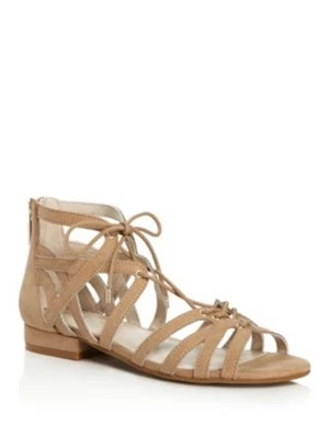 Sandalias de gladiador KENNETH COLE para mujer beige encaje villa punta redonda tacón bloque 8 M Foto 1 de 3