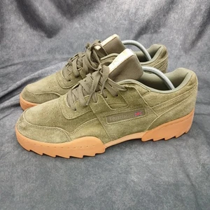 Reebok Workout Plus Ripple Army Green US Men 10.5 - Picture 1 of 10