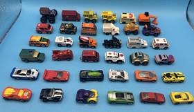 Micro Machines Mini Car Big Lot Many Brands Military Lamborghini Chevy Truck Van