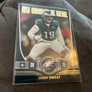 2025 Panini Donruss- Josh Sweat #CIH- JST Champ is Here Insert Limited Edition - Picture 1 of 2
