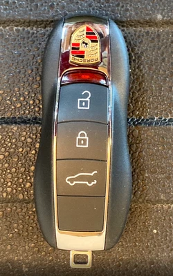 Porsche Used Keyless Entry Transmitter - 958-637-947-03 - For Macan & Cayenne - Image 1 of 4