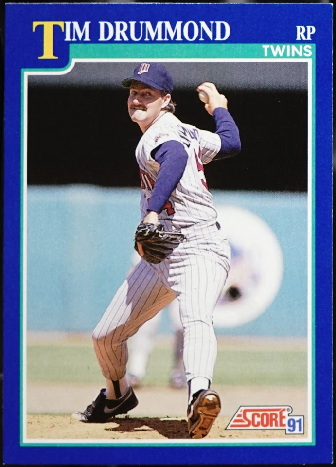 1991 Score Baseball Tim Drummond #76 NM - Image 1 of 1