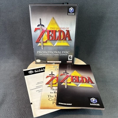 Nintendo GameCube - Legend of Zelda: Edición Coleccionista - Completo - Reacondicionado Foto 1 de 4