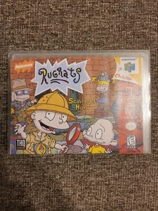 Rugrats: Scavenger Hunt Nintendo 64 hard case / Tested / Authentic - N64 - Picture 1 of 4