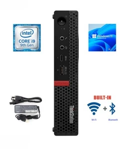 Lenovo ThinkCentre M720q Tiny i9-9900T y hasta 64 GB de RAM y SSD de 2 * 2 TB y Wi-Fi + BT - Imagen 1 de 6