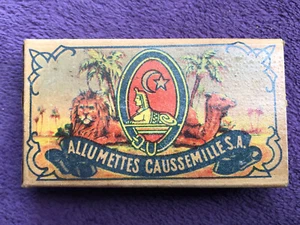 Streichholzschachtel " Caussemille SA " in Algier 1900 - neu aus seltener Zeit - Bild 1 von 8