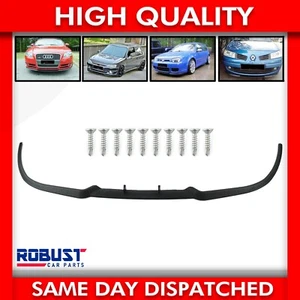 FRONT BUMPER LIP SPOILER SPLITTER FOR SEAT LEON (1998+ON) SEAT IBIZA (2008-2017) - Picture 1 of 16