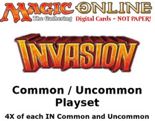 MTGO Magic Online IN Invasion Playset 960 Cards 4x Common/Uncommon