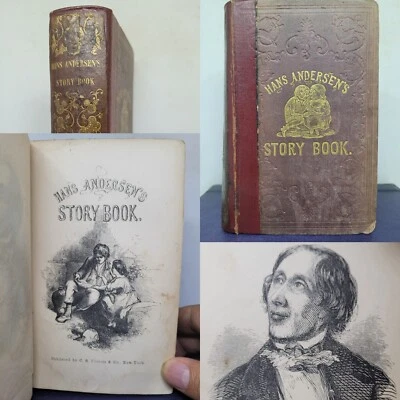 Hans Andersen's Story Book 1849 ~ First American Edition ~ Illustrated - Image 1 of 4