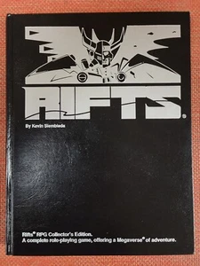 Rifts Silver Hardcover Collector's Edition RPG Palladium Books 1995 signed - Picture 1 of 4