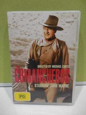 THE COMANCHEROS ,JOHN WAYNE , LEE MARVIN ,  DVD..  (B25) - image 1 of 4