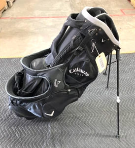 Callaway Golf Bag Black/White Stand Bag 10 way - Picture 1 of 8