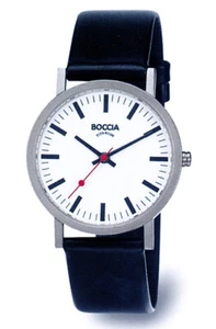 Reloj de pulsera Boccia Titanium 521-03 tamaño mediano Ø 34,7 mm esfera de estación - Imagen 1 de 1