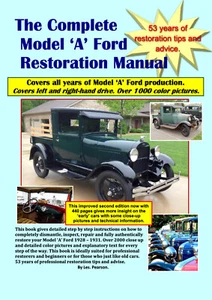 The Complete Model 'A' Ford Restoration Manual repair model a ford, ford model a - Picture 1 of 4