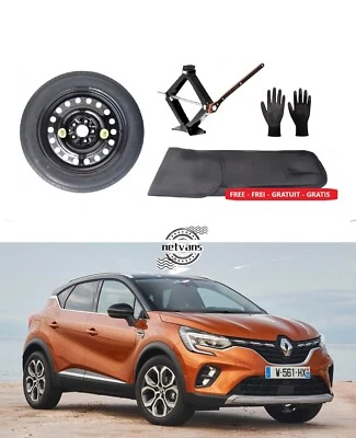 Ersatzrad Notrad Reserverad 17" für RENAULT CAPTUR (5 Löcher) 135/80R17 - Bild 1 von 4