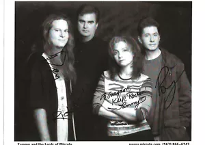 Tammy And The Lords Of Misrule- Music Group-Signed 8x11 pic-TAMMY-RICK-ROY + 1 - Picture 1 of 1