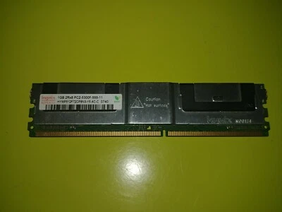 HYNIX 4Gb (4 X 1Gb) 2RX8 PC2-5300F-555-11 DDR2 ECC HYMP512F72CP8N3-Y5 - Image 1 of 2