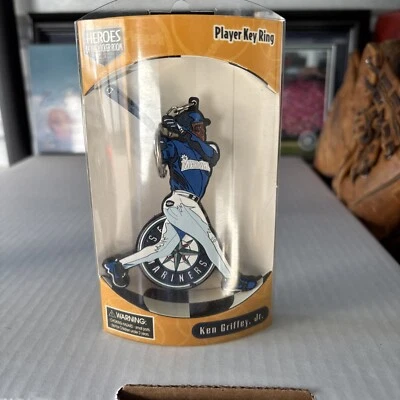 Ken Griffey Jr. Vintage Heroes Of The Locker Room Keychain New In Package - Image 1 of 2